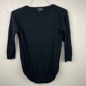 The Limited black sweater 3/4 sleeves
